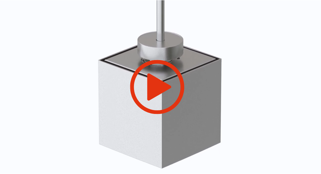 IVO Pendant Mount Cylinder-Installation Video-Thumbnail-with play button