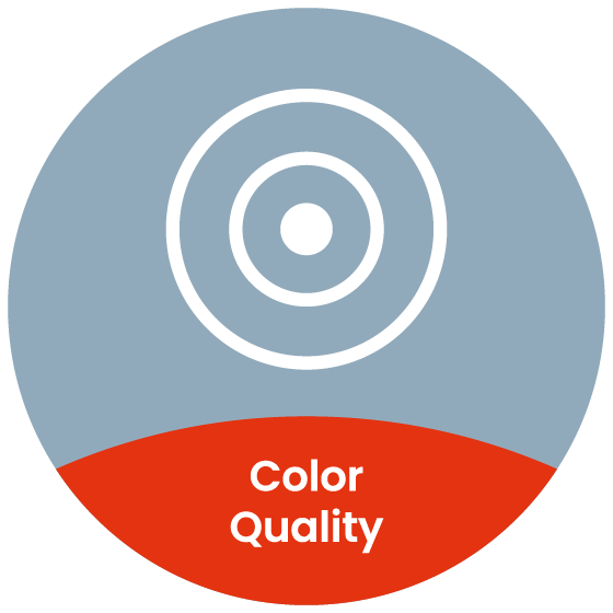 Color quality icon